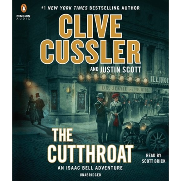 Pre-Owned The Cutthroat (Audiobook 9781524723590) by Clive Cussler, Justin Scott, Scott Brick
