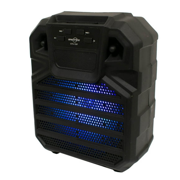 Bocina Bluetooth TWS Luz LED 6.5"