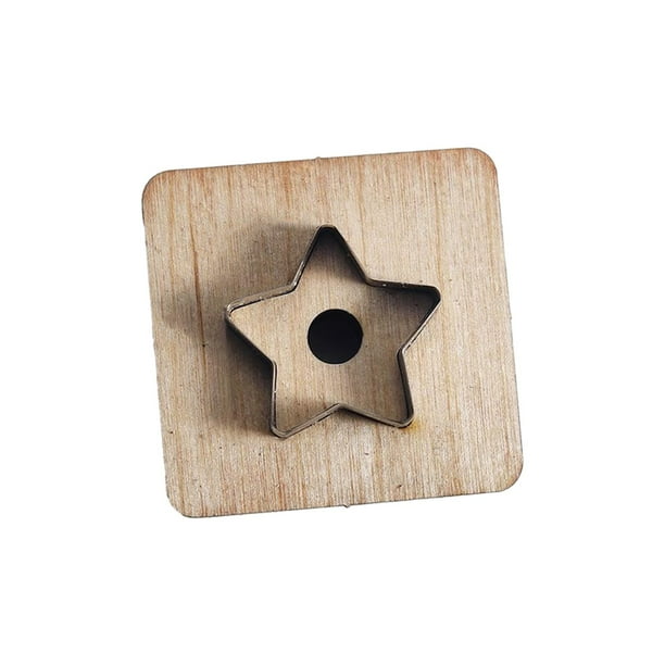Troquel de corte de cuero Plantilla de corte de madera Manualidades prácticas Ligero Bricolaje para 35mm