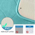 thumbnail image 3 of HLONK Large Bathroom Rugs Non Slip  Memory Foam Bath   PVC Dot Bottom Quick Dry Bath Rug Runner  Absorbent Shower  for Bathroom Floor Tub  24 x 36 Inch  Gray, 3 of 7