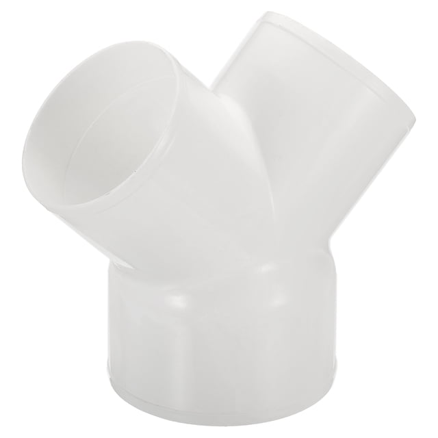 Divisor de conducto en Y, conector de manguera de ventilación de aire, adaptador de tubo de escape, 4" a 3"