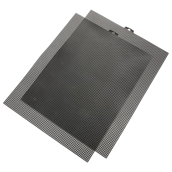 2 Pcs Checkered Embroidery Backing Board Plate Stitch Cloth Gifts Sewing Fabrics