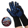 thumbnail image 3 of Guante resistente al calor, 800 ℃ 1482 °F Guantes resistentes al calor Guantes de aislamiento térmico de primera línea, 3 of 9