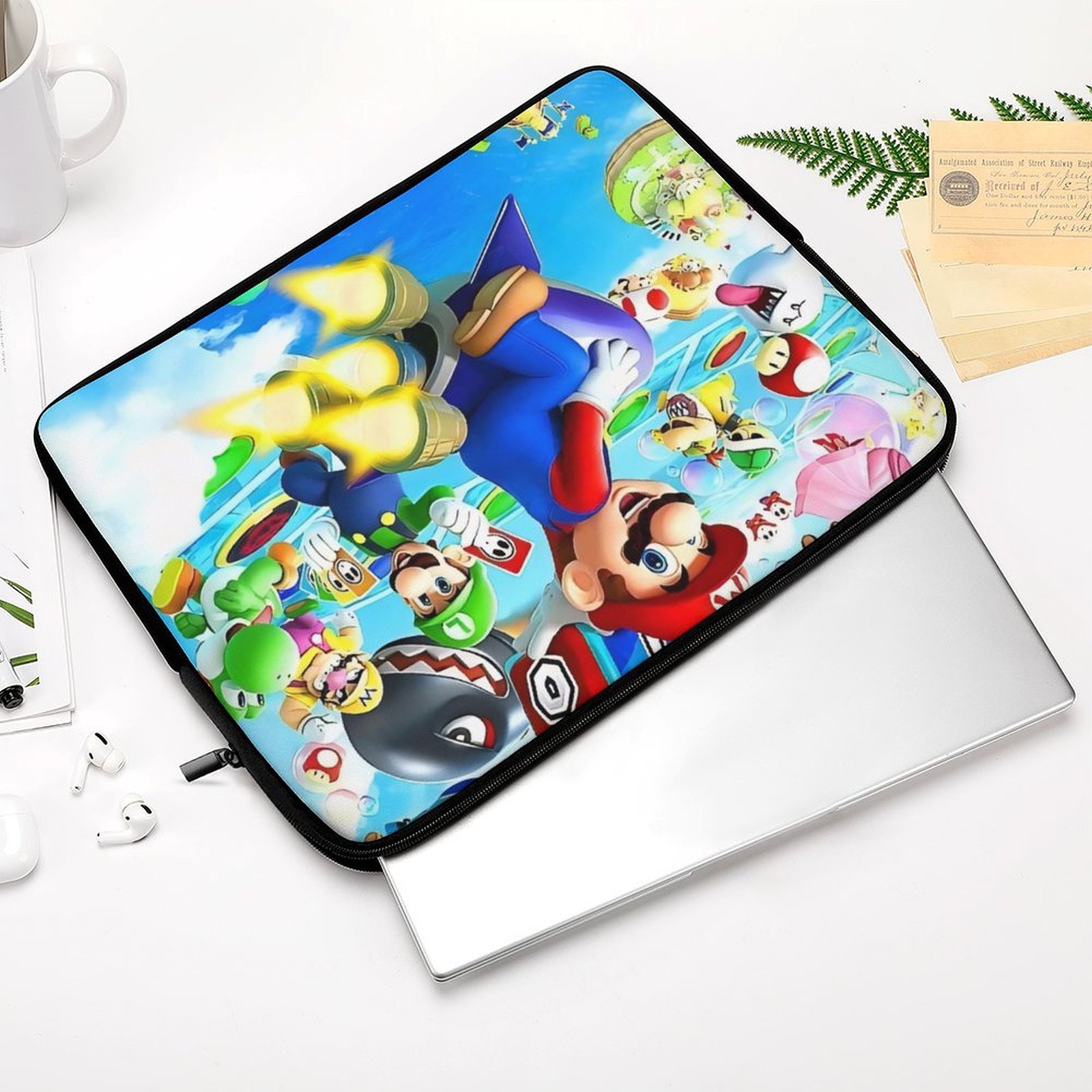 Super Mario Cute Laptop Sleeves 17inch - Walmart.com