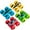 4PCS without box, variant on YouLoveIt Double-Sided Stunt Flip Inertia Car Toys Play Vehicles for Kids, 2 pcs
