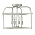 thumbnail image 2 of Trade Winds Lighting 4-Light Ceiling Light In Brushed Nickel, 2 of 7