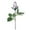 B, variant on Softball Rose Decoration, Leather Rose Gift for Softball Player, Sports Themed Artificial Rose Decor for Fans, Coaches, and Team Moms