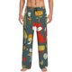 thumbnail image 1 of Fotbe Cute Animal Forest Pantalones de Pijama para Hombre, Pantalones de Dormir, Pantalones de Casa con Cintura Ajustable y Bolsillos-X-Large, 1 of 6