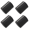 thumbnail image 1 of 4X Black Necktie Neck Tie Storage Case Travel Gift Box Cylinder Shape, 1 of 8