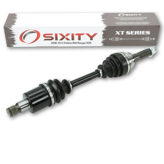 Sixity XT Rear Left Axle compatible with Polaris Ranger RZR 800 2012 - R12VH76AB AD AF AH AI AJ EAB EAS EPS 4X4
