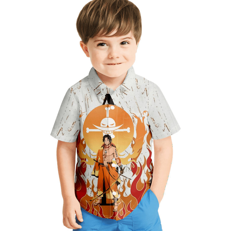 Unique Monkey D Luffy Body One Piece Anime Hawaiian Shirt