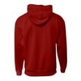 thumbnail image 2 of A4 N4279 Mens Sprint Fleece Hoodie - Scarlet - L, 2 of 2