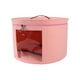 thumbnail image 1 of Caja para guardar sombreros, portátil, de peluche y juguetes, plegable, de ala redonda Rosa Medio, 1 of 9
