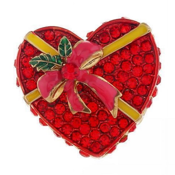 Paquete de 2-6 broches elegantes de Navidad, broche de solapa para decoración de trajes de ropa 2 piezas