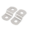 thumbnail image 3 of Uxcell 30mm x 13mm x 7mm Metal Z Shape Photo Picture Frame Braces Brackets 20pcs, 3 of 4