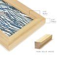 thumbnail image 2 of Blue Grass II - Framed Print w/glass - Natural Wood, 2 of 8