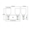 thumbnail image 2 of Elk Home 12-Inch Wide Baxter Vanity Light Transitional-Polished Nickel, 2 of 4