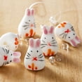 thumbnail image 2 of Bead Landing White Rabbit Ceramic Beads, 19mm, 12 Pack, 2 of 3