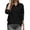 Black, variant on Clothes for Women Women's Solid Sweatshirt Women's Hooded Sweatshirt Winter Knit Pullover Stylish Stand Collar Casual Comfortable Warm Loungewear Tops