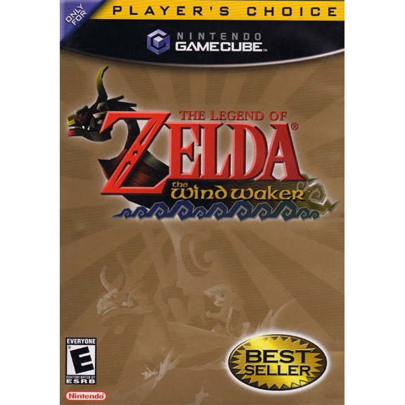 Restored Zelda: Wind Waker (Player's Choice) - Nintendo GameCube
