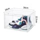 thumbnail image 5 of Caja de Almacenamiento de Zapatillas de Deporte con SuccióN MagnéTica, Caja de Zapatos de Baloncesto Transparente, ColeccióN de Cajas de Zapatos, Vitrina Transparente, 5 of 8