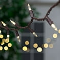 Mainstays 100Count Warm White LED Mini Outdoor String Lights, with