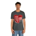 thumbnail image 2 of Grunge Heart Poetry Tee - Rebellious Anti-Valentines Day Tshirt, 2 of 5