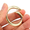 thumbnail image 3 of Spring O Rings, 1.69in Diameter 20 Pieces Spring Buckles  for DIY Gold Color, 3 of 7