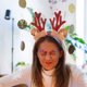 thumbnail image 4 of Diadema de asta de Navidad Diadema de animal Broche de pelo de animal Decoración navideña para el cabello, 4 of 6