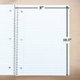 thumbnail image 2 of BAZIC Spiral Notebook, 1 Subject, Wide Ruled Paper 8" x 10-1/2", 70 Sheets, Assorted Pastel Color, 6-Pack, 2 of 7
