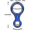 thumbnail image 2 of Dispositif de Protection de Goutte d'Anneau à 8 Vitesses pour Extérieur (Bleu), 2 of 4