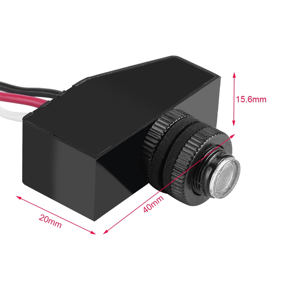 220 V Outdoor Câblé Post Eye contrôle de la lumière avec Cellule Photoélectrique Capteur De Lumière 