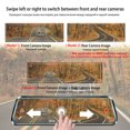thumbnail image 4 of TopOne 1080P High-definition Car DVR Front Rear Dual Dash Cam 10-Inch Touch Screen Video Recorder Loop Recording G-Sensor, 4 of 8