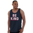 thumbnail image 5 of Be Kind Happy Peace Love Inspiring Tank Top T Shirts Men Women Brisco Brands M, 5 of 6