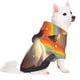 thumbnail image 2 of Balery Rainbow Sunset Cloud White Horse Sudadera con Capucha para Perros Pequeños – Ropa para Mascotas, Disfraz para Perros y Gatos, Ideal para Fiestas y Cosplay-Medium, 2 of 7