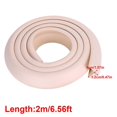 thumbnail image 2 of Bande de protection en caoutchouc pour coins de table, 2 m, pour enfants et bébés (beige), 2 of 4