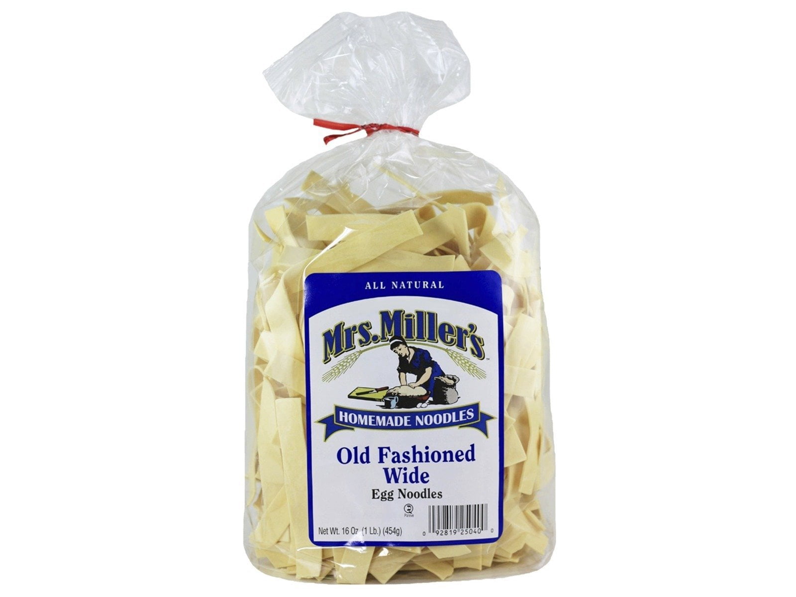 AmishTastes Mrs. Miller's Egg Noodles 64 Oz. Variety Box Fine, Medium, Wide, Pot-Pie