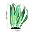 thumbnail image 3 of Aquarium Decorations, Artificial Aquatic Plants Soft Silica with Base for Saltwater Tank Decor, Realistic Low Maintenance, 3 of 7