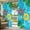 Blue, variant on Summer Swimming Rings Outdoor Curtains for Patio Waterproof, Grommet Outdoor Privacy Panels, Floral Plumeria Yellow Wooden Weatherproof Outside Curtains for Porch/Cabana 54"Wx84"L, 1 Panel