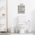 thumbnail image 6 of Inspirational Wall Art Funny Bathroom Rules Signs Wall Decor Motivational Quotes Canvas Artwork For Home Bathroom Bedroom Farmhouse Office Decor Prints Ready To Hang 12x16 Inch, 6 of 6