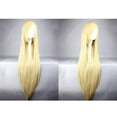 thumbnail image 5 of Unique Bargains Wigs for Women 39" Light Gold Tone Wigs with Wig Cap Long Hair, 5 of 6