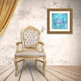 thumbnail image 3 of Louise, Gigi 26x26 Gold Ornate Wood Framed with Double Matting Museum Art Print Titled - Wish Mermaid, 3 of 4