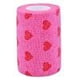 thumbnail image 1 of Heart Rolls Vendajes Cintas elásticas prácticas para heridas para mascotas Animal (L) Rose Red Red Likrtyny Para estrenar, 1 of 7