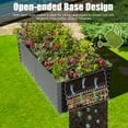 thumbnail image 6 of Domi Galvanized Raised Garden Bed ,Large Metal Planter Box for Growing Vegetables, Fruits, and Flowers Outdoors, Gray, 6x3x2ft, 6 of 7