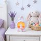 thumbnail image 4 of Lámpara de noche de conejo de Pascua | Lámpara de resina con forma de conejo | Decoración de mesa LED para habitación infantil, escritorio y guardería | Regalo de Pascua y decoración para el hogar, 4 of 6