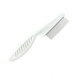 thumbnail image 3 of white plastic handle pet comb dog flea comb, 3 of 5