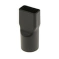 thumbnail image 3 of deevoka 6x32mm Dia. Round to Square Neck Vacuum Cleaner Brush Nozzle Connector Adapter Black, 3 of 7