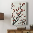 thumbnail image 5 of Red Berry Branch I Premium Gallery Wrapped Canvas - Ready to Hang, 5 of 9