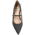 thumbnail image 5 of Journee Womens Manza Kitten Heel Mary Jane Pointed Toe Pumps, Widths Available, 5 of 10