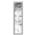 thumbnail image 2 of ArtToFrames 7" x 29" Silver Picture Frame, 7x29 inch Silver Wood Poster Frame (WOM-5388), Pack, 2 of 8